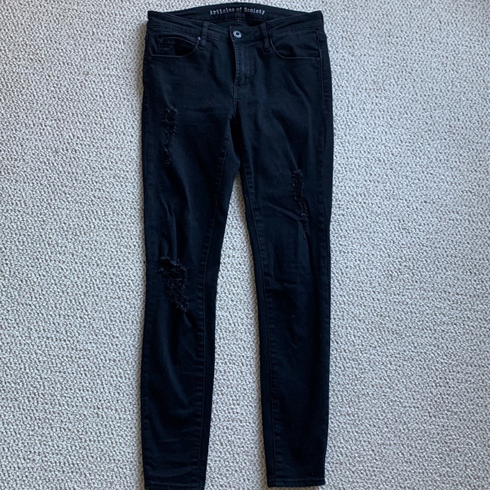 Articles of Society distressed skinny jean